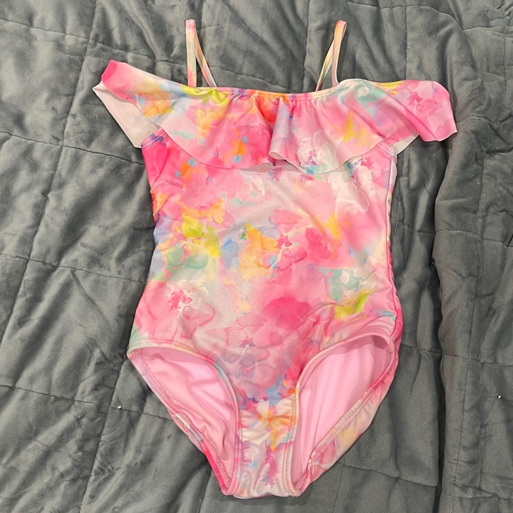 Cat & Jack tie dye bathing suit